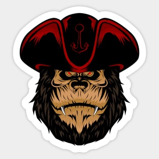 Pirate Kingkong Sticker